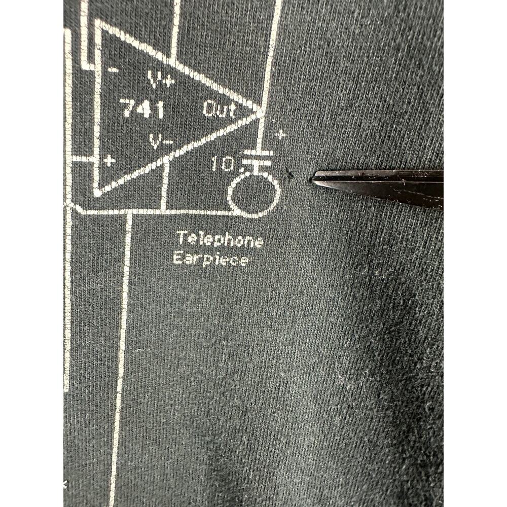 Vtg 90's 2600 The Hacker Quarterly Coding T Shirt Single Stitch Double Sided XL - Picture 3 of 9